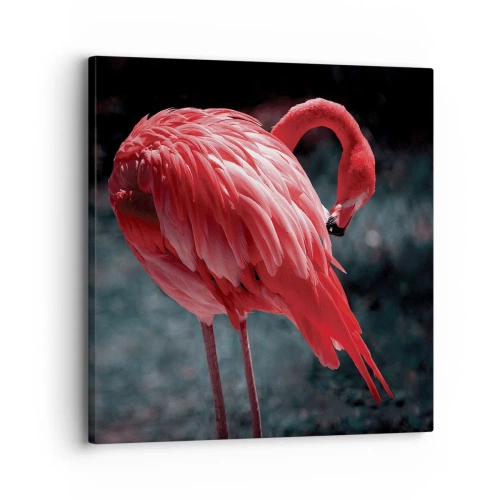 Bild auf Leinwand - Leinwandbild - Ein purpurrotes Gedicht der Natur - 30x30 cm