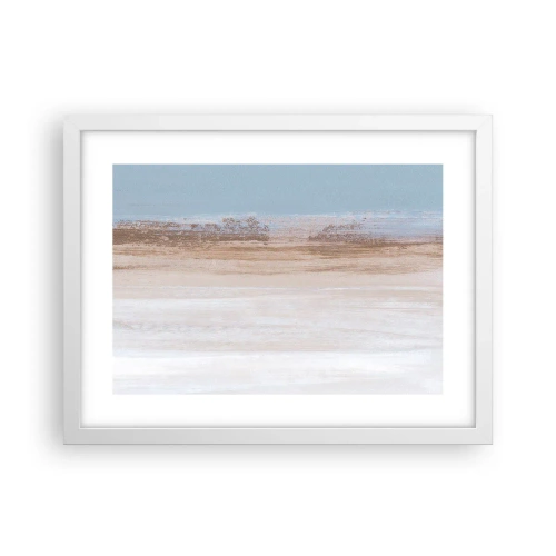 Poster in einem weißen Rahmen - Mehrdeutige Landschaft - 40x30 cm