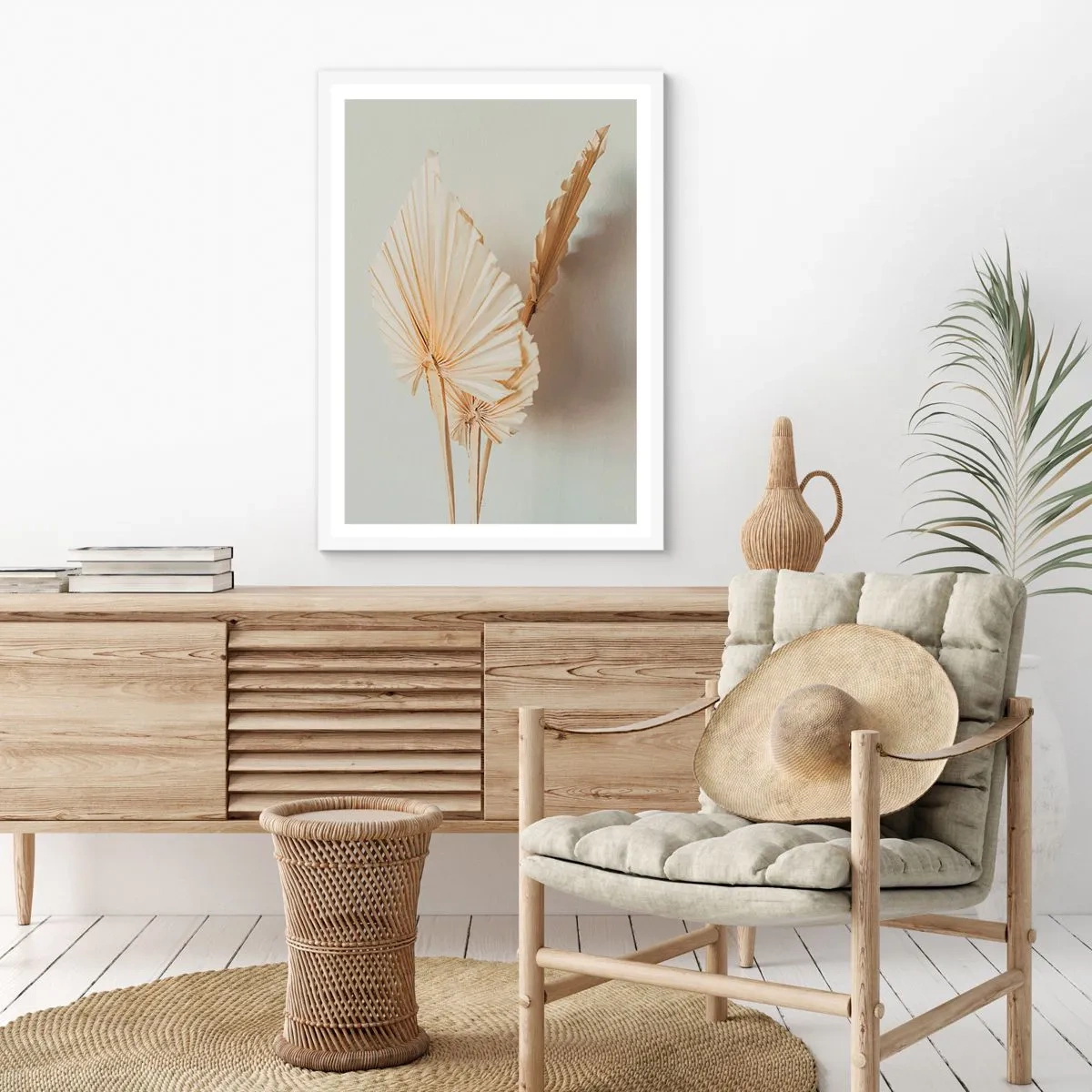 Poster in einem weißen Rahmen - Wenn Sie Erleichterung brauchen - 70x100 cm