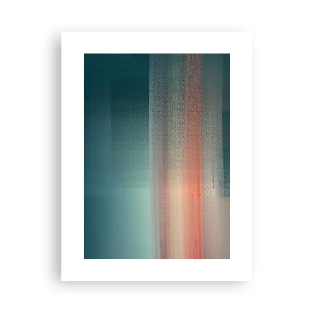 Poster - Abstraktion: Lichtwellen - 30x40 cm