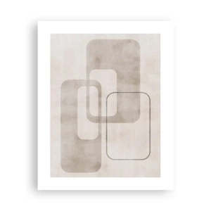 Poster - Geometrische Fuge - 40x50 cm