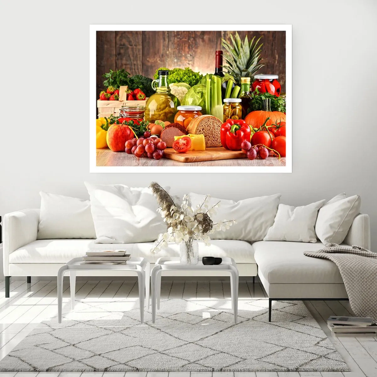 Poster - Geräuchert, gebacken und eingelegt - 70x50 cm