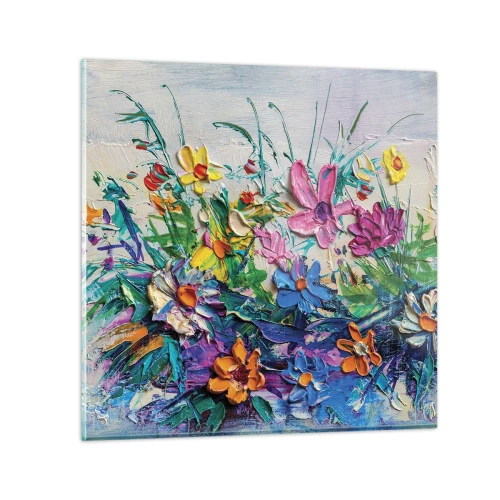 Glasbild - Bild auf glas - Überhaupt kein Stillleben - 30x30 cm