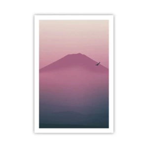 Poster - Wanderer über den Wolken - 61x91 cm