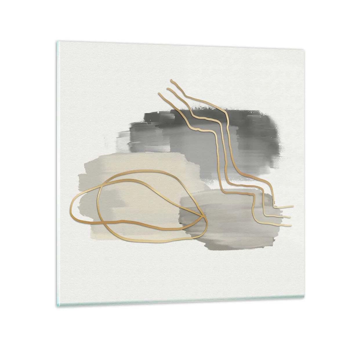 Glasbild - Bild auf glas - Dauer und Bewegung - 60x60 cm