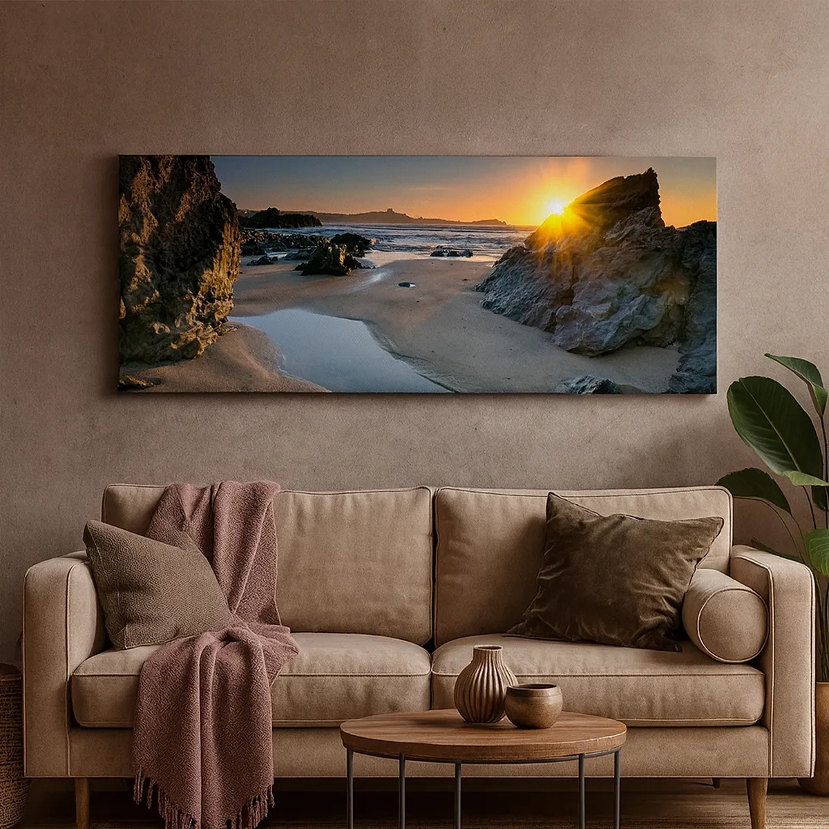 Bild auf Leinwand - Leinwandbild - Unberührt von menschlicher Hand - 30x30 cm