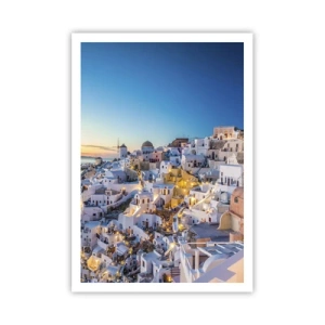 Poster - Die Essenz des Griechischen - 70x100 cm