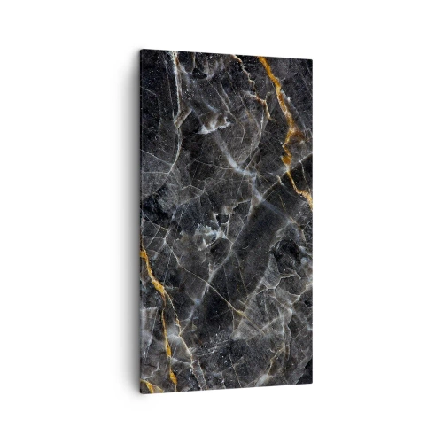 Bild auf Leinwand - Leinwandbild - Das Innenleben des Steins - 45x80 cm