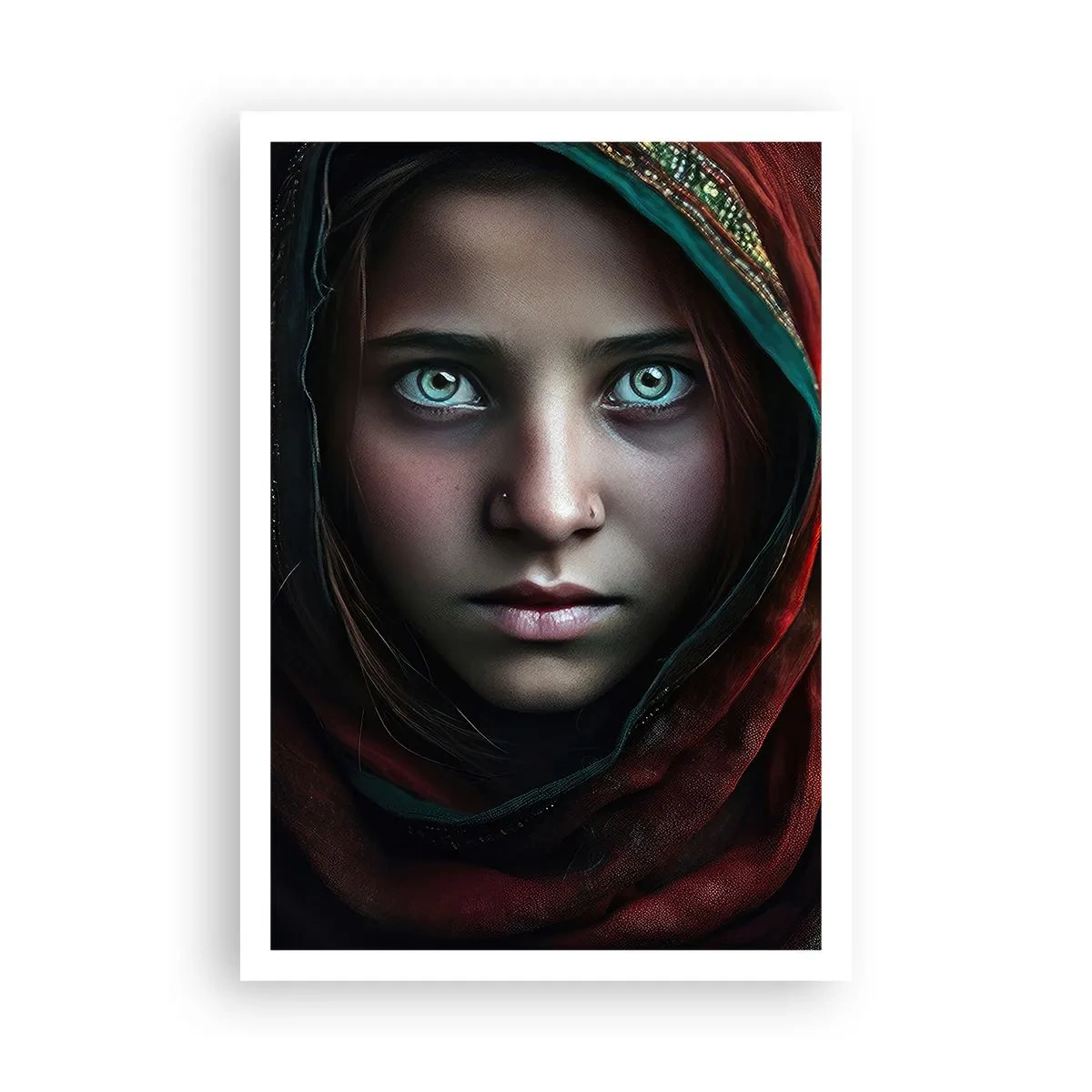 Poster - Prinzessin aus dem Osten - 70x100 cm