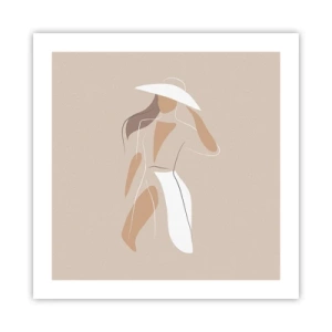 Poster - Mode macht Spaß - 50x50 cm