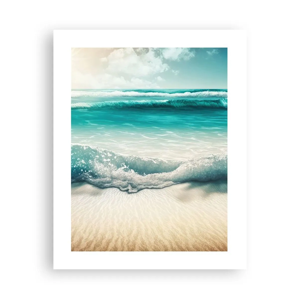 Poster - Frieden des Ozeans - 40x50 cm