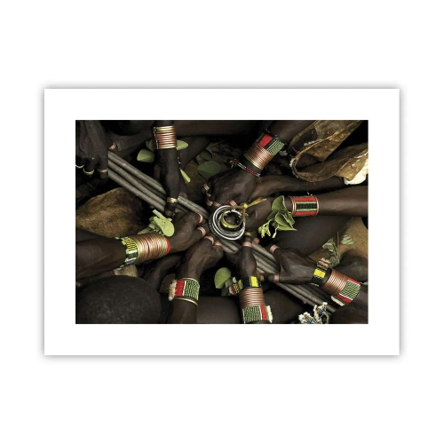 Poster - Wir sind zusammen - 40x30 cm