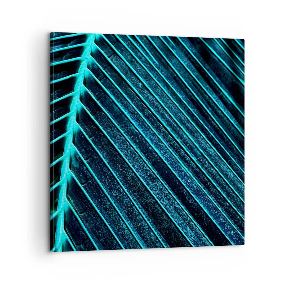 Bild auf Leinwand - Leinwandbild - Grüne Textur - 60x60 cm