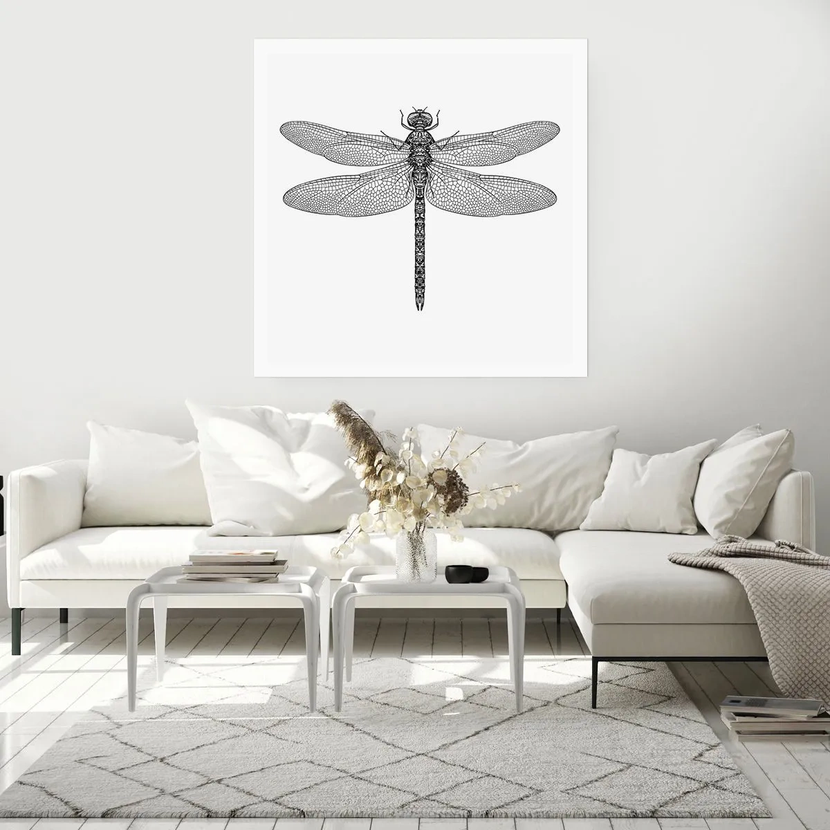 Poster - Präzision der Natur - 40x40 cm