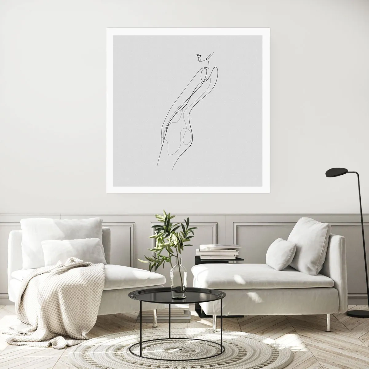 Poster - Bloß ein Versprechen - 60x60 cm