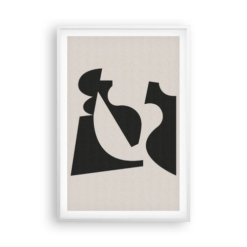 Poster in einem weißen Rahmen - Zum Selbstbauen - 61x91 cm