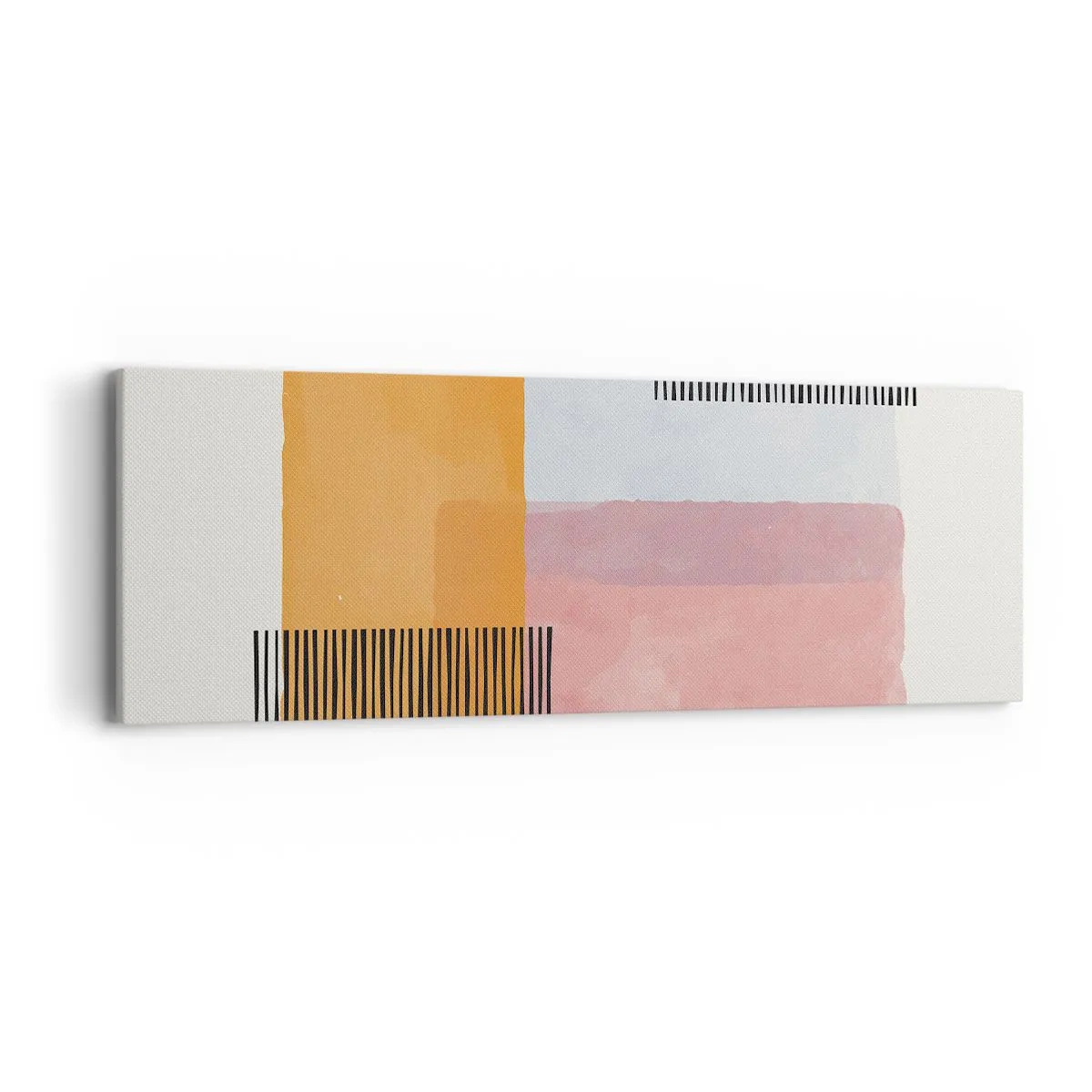 Bild auf Leinwand - Leinwandbild - Von Ecke zu Ecke - 90x30 cm