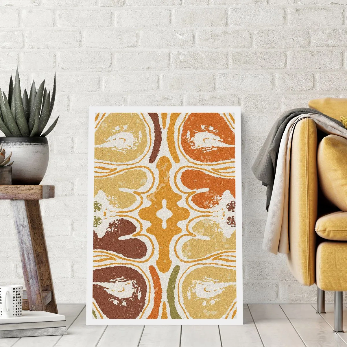 Poster - Sentimentale Abstraktion - 70x100 cm