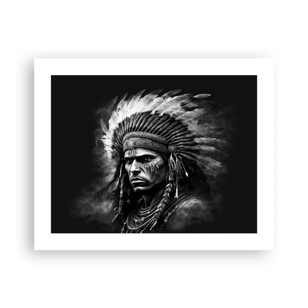 Poster - Anführer und Krieger - 50x40 cm