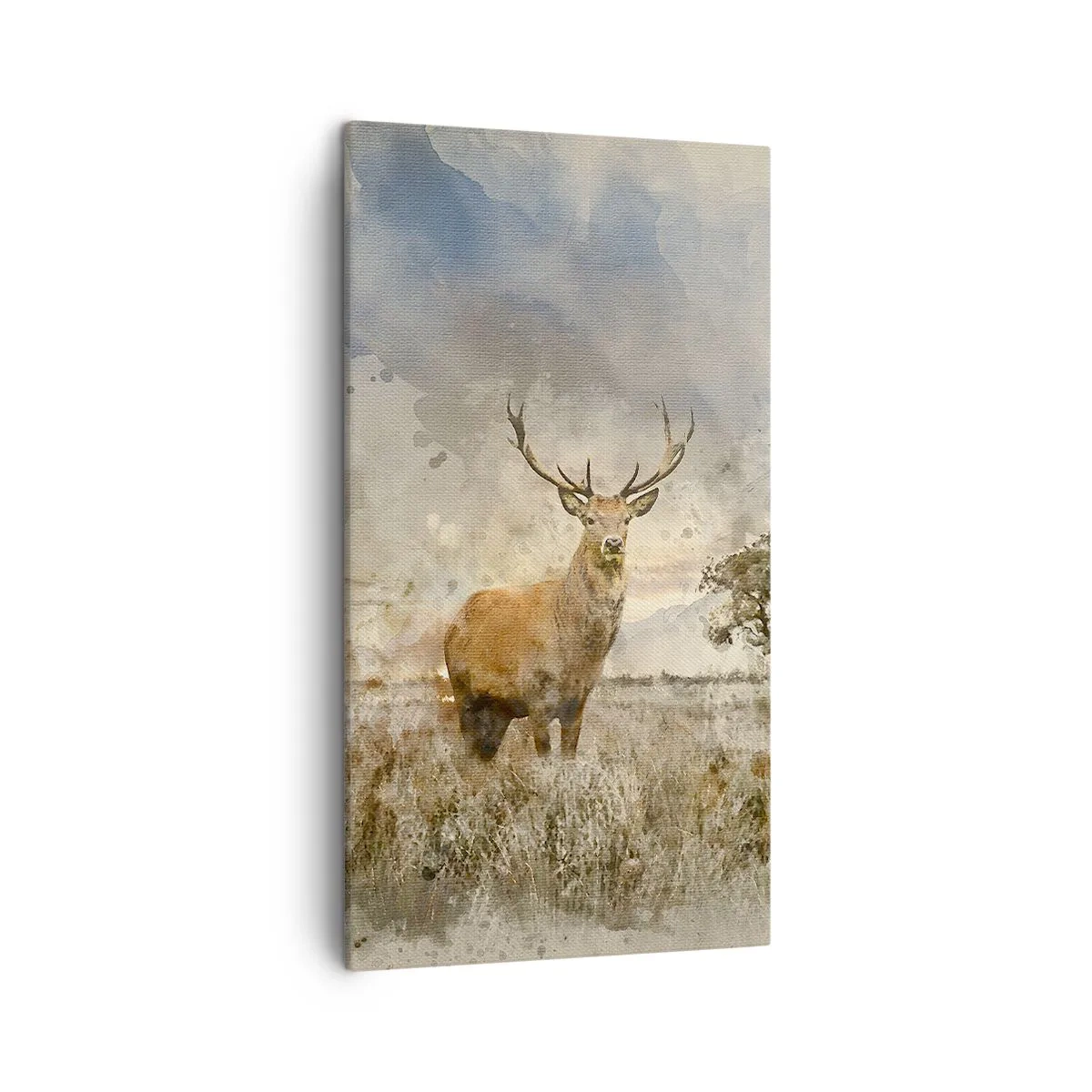 Bild auf Leinwand - Leinwandbild - Würde – Stärke – Würde - 45x80 cm