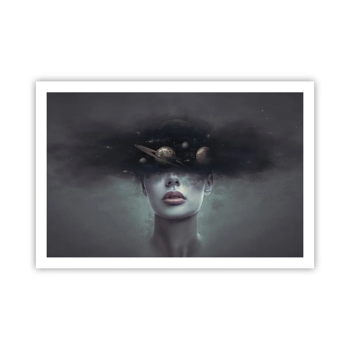 Poster - Und die Planeten spielen verrückt ... - 91x61 cm