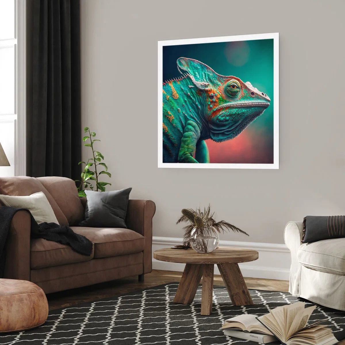 Poster - Siehst du mich? Nicht gut… - 30x30 cm