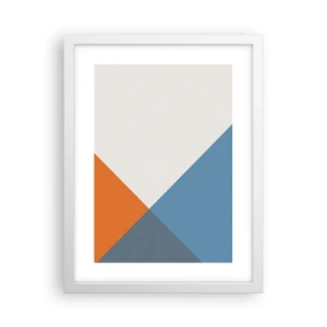 Poster in einem weißen Rahmen - In einem Winkel… - 30x40 cm