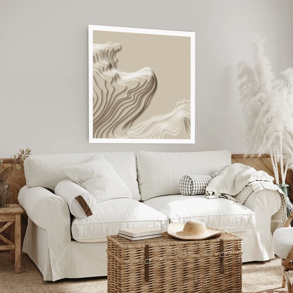 Poster - Topographie der Kunst - 40x40 cm