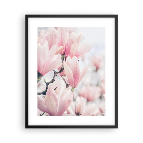 Poster in einem schwarzem Rahmen - Das Ideal der Subtilität - 40x50 cm