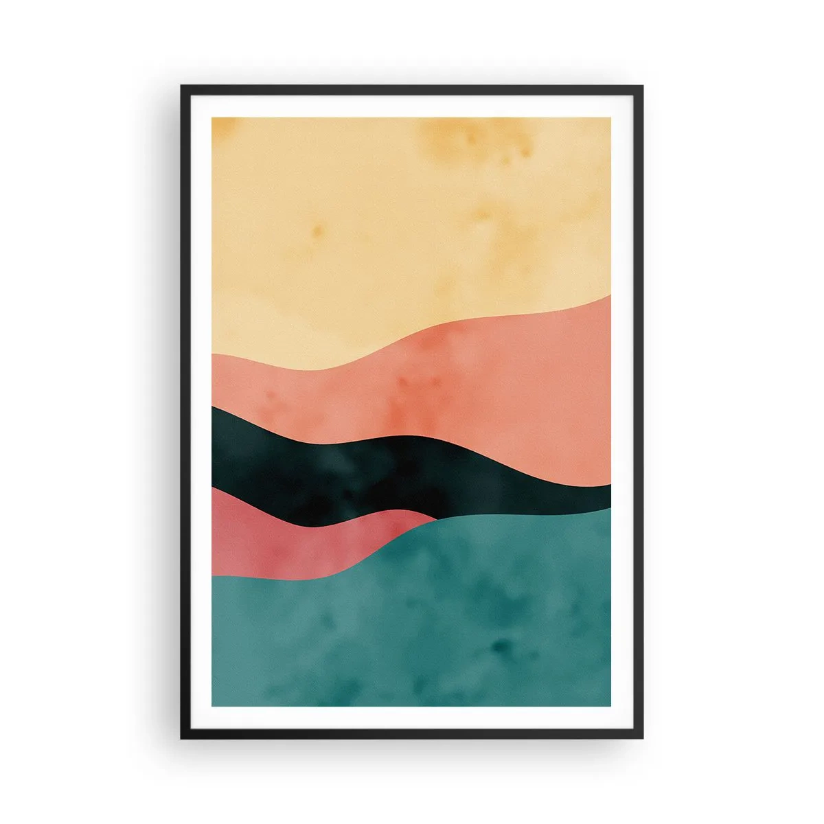 Poster in einem schwarzem Rahmen - Konforme Nichtkonformität - 70x100 cm