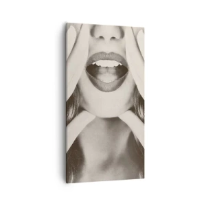 Bild auf Leinwand - Leinwandbild - Ich komme schon! - 55x100 cm