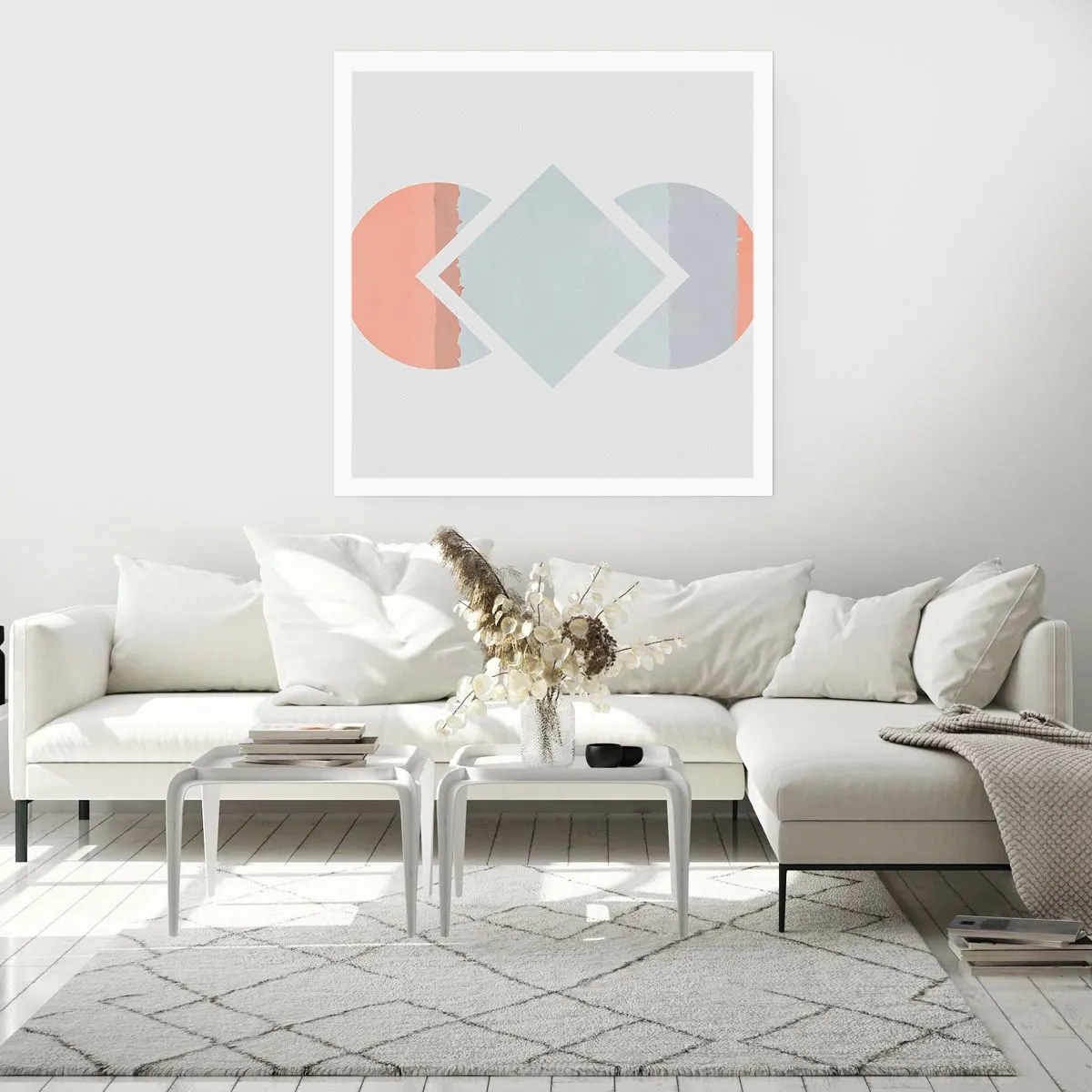 Poster - Die Situation ist klar - 50x50 cm