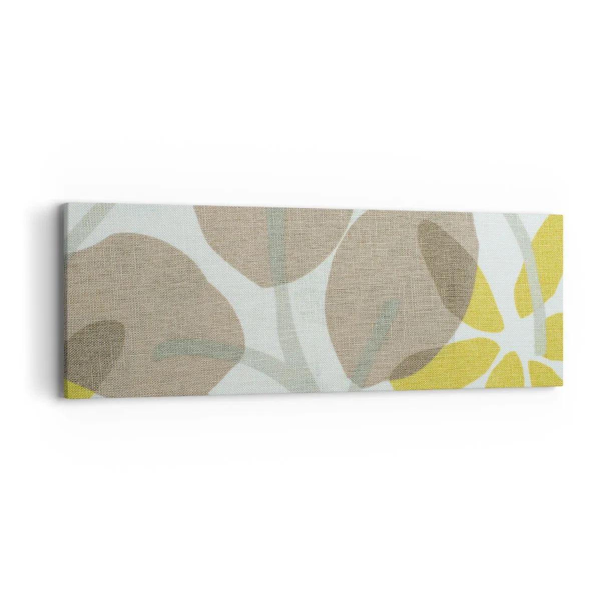 Bild auf Leinwand - Leinwandbild - Komposition in voller Sonne - 90x30 cm