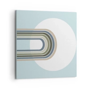 Bild auf Leinwand - Leinwandbild - Unwiderstehliche Anziehungskraft - 50x50 cm