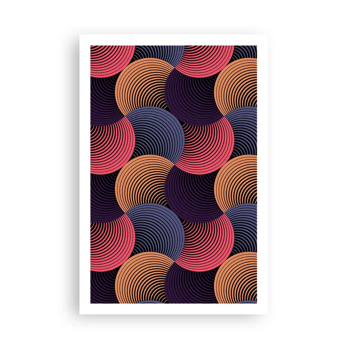 Poster - Im kreisenden Rhythmus - 61x91 cm