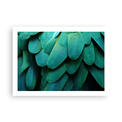 Poster - Papageienartige Präzision - 70x50 cm