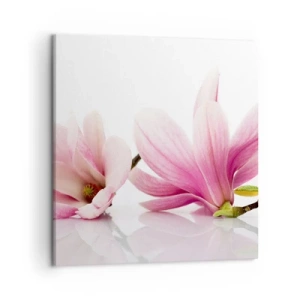 Bild auf Leinwand - Leinwandbild - Zart wie ein Frühlingswind - 50x50 cm