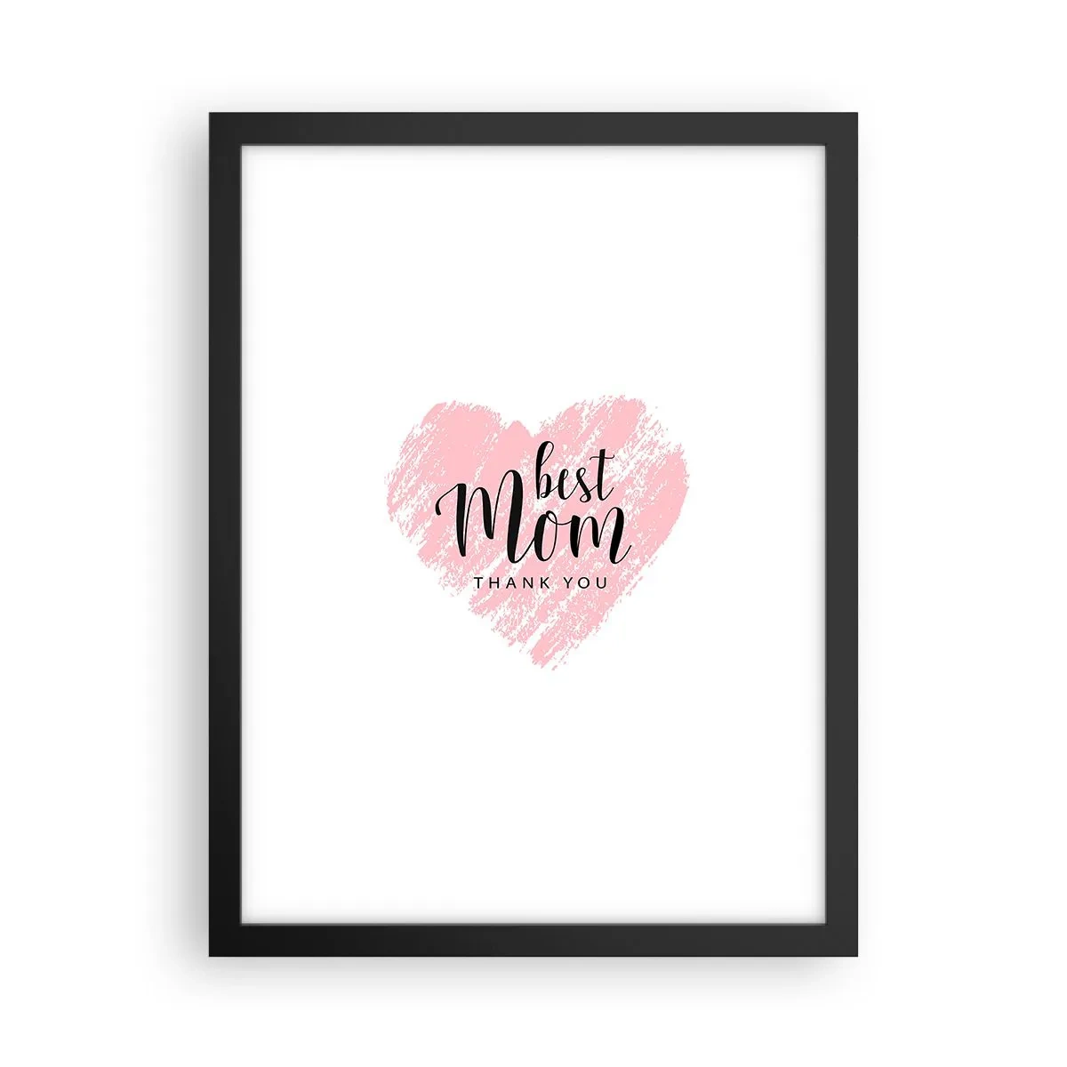 Poster in einem schwarzem Rahmen - Immer der richtige Moment - 30x40 cm