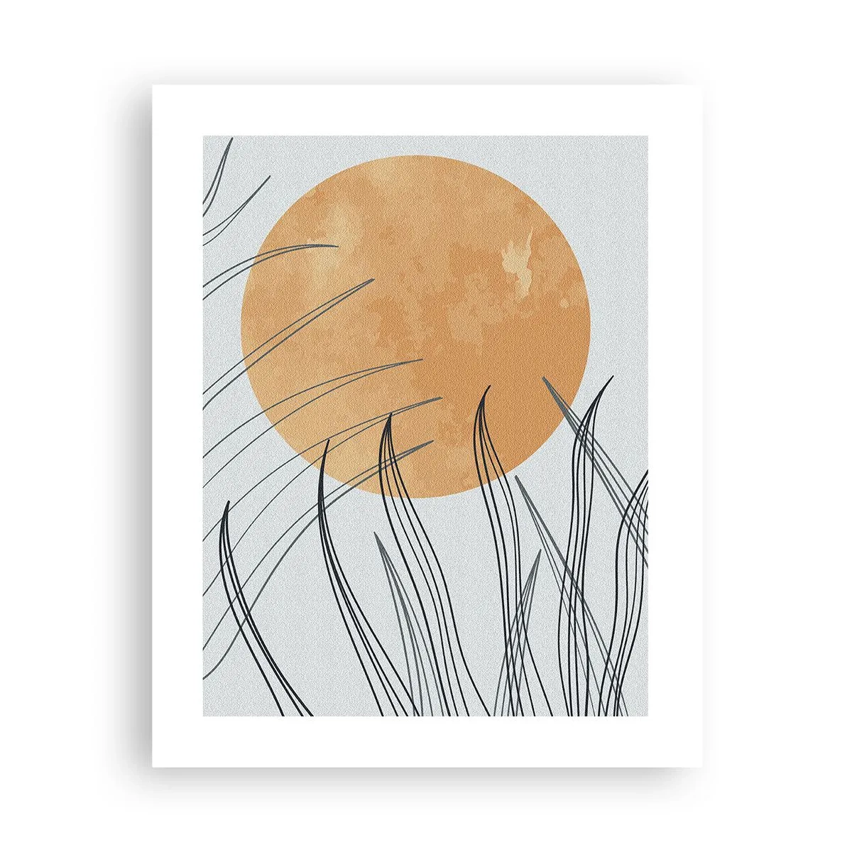 Poster - Immer der Sonne entgegen - 40x50 cm