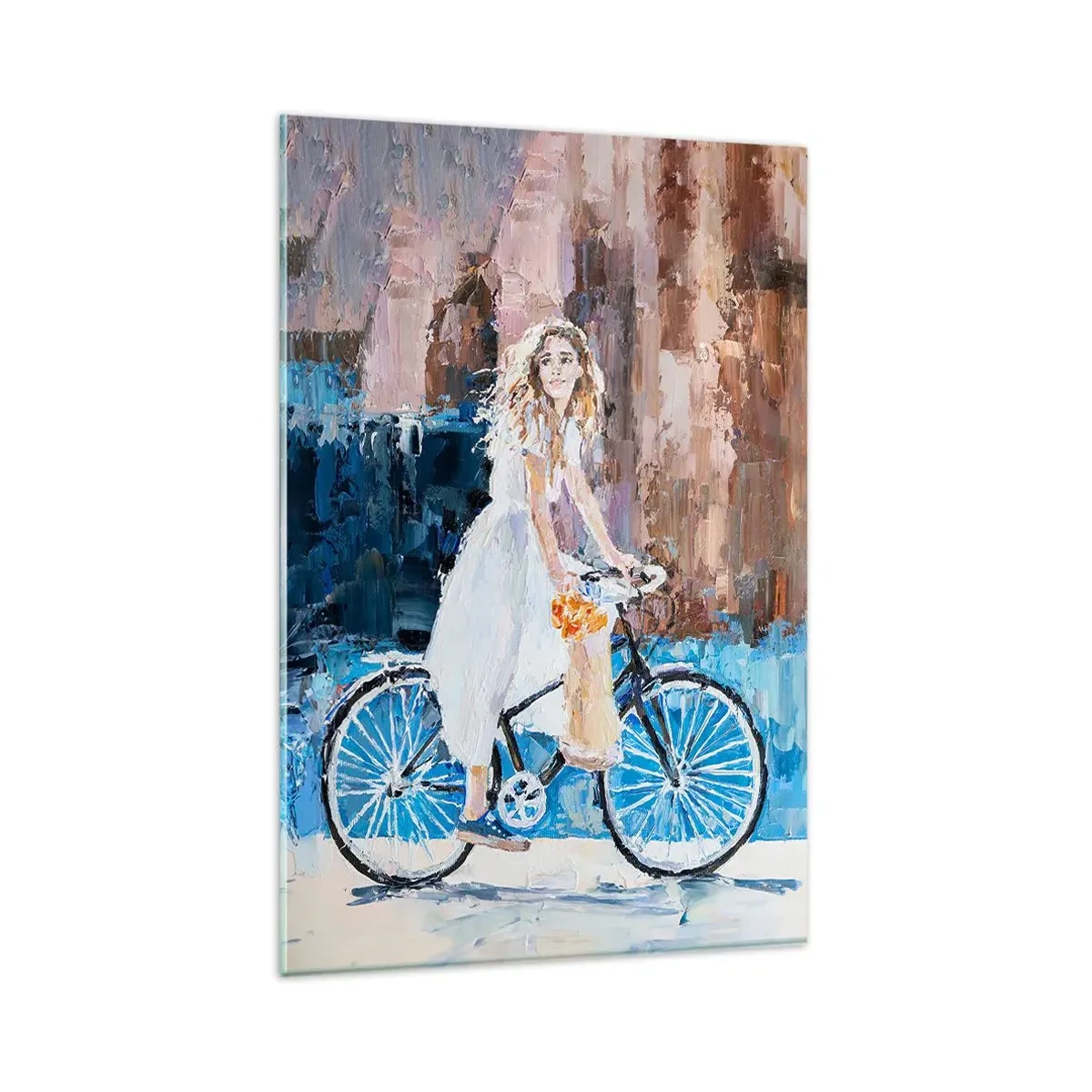 Glasbild - Bild auf glas - Freude am Morgen - 80x120 cm