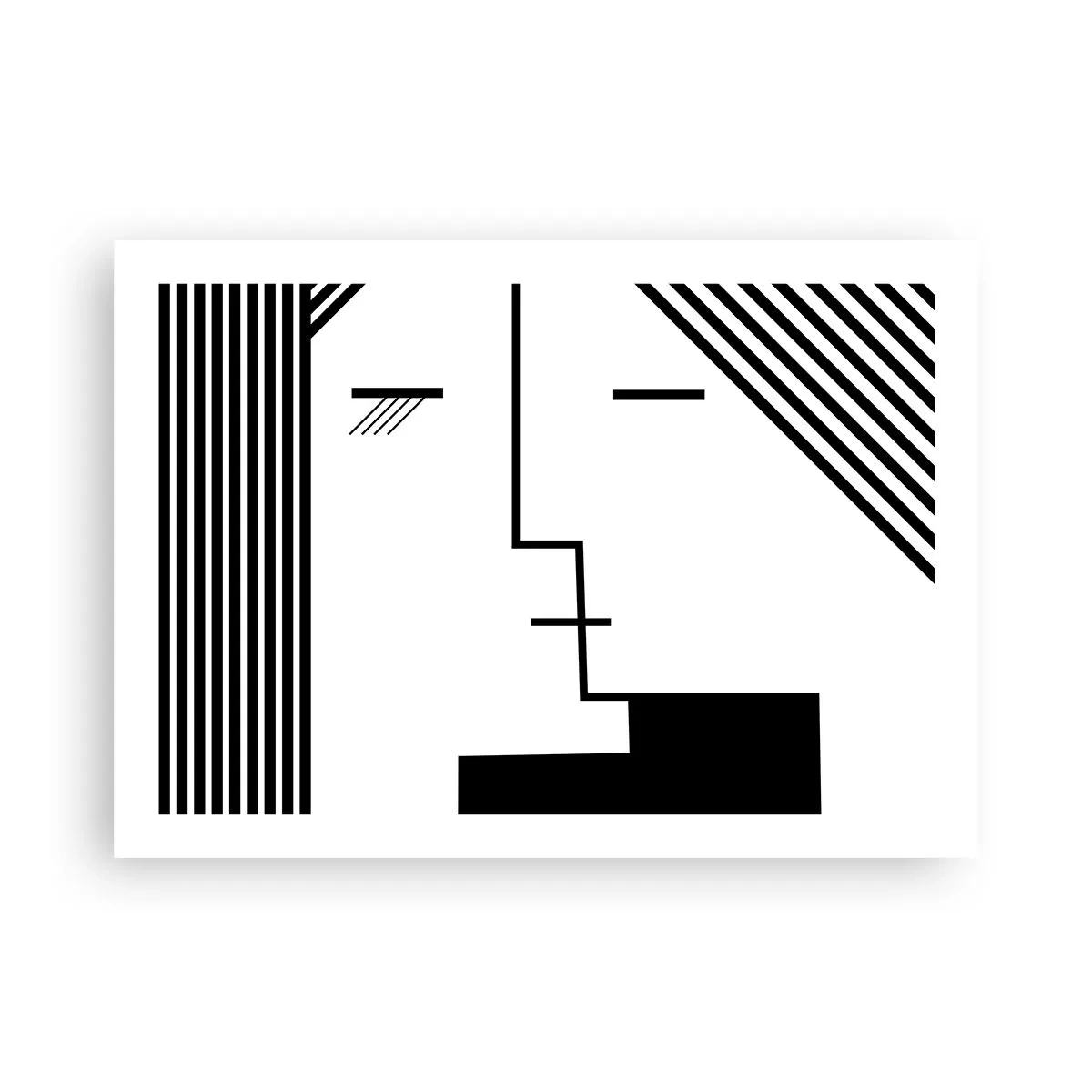 Poster - Einfach ein Kuss - 70x50 cm
