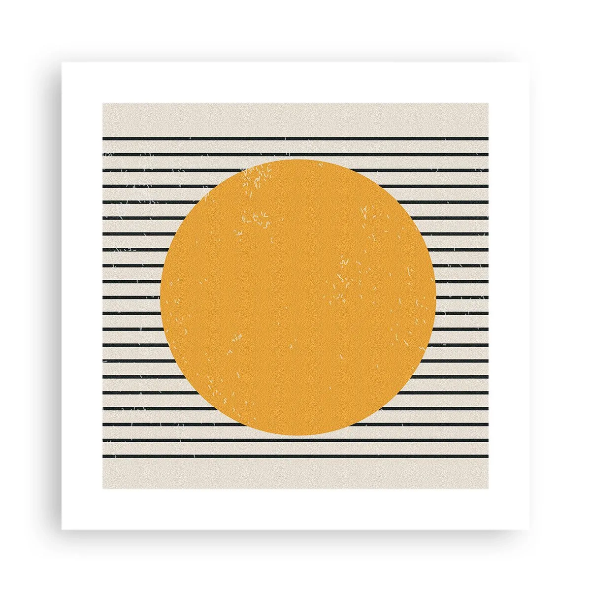 Poster - Die Kraft der Einfachheit - 40x40 cm