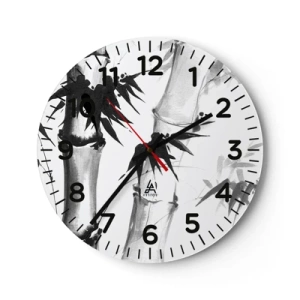 Wanduhr - Glasuhr - Dem Orient ganz nah - 40x40 cm