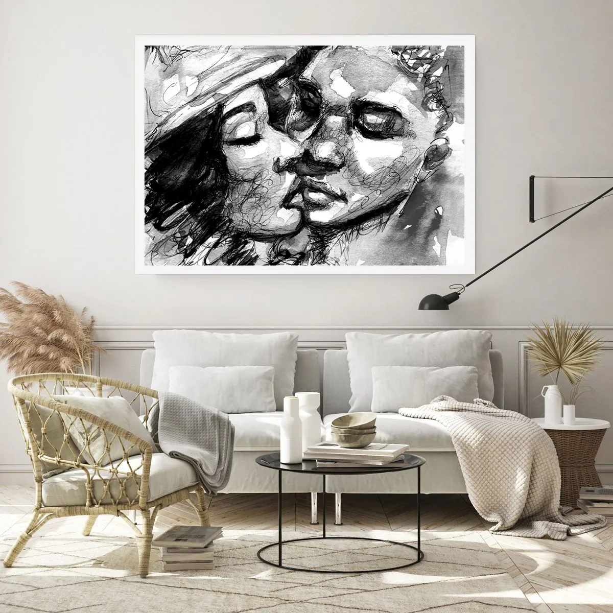 Poster - Zärtlicher Moment - 50x40 cm