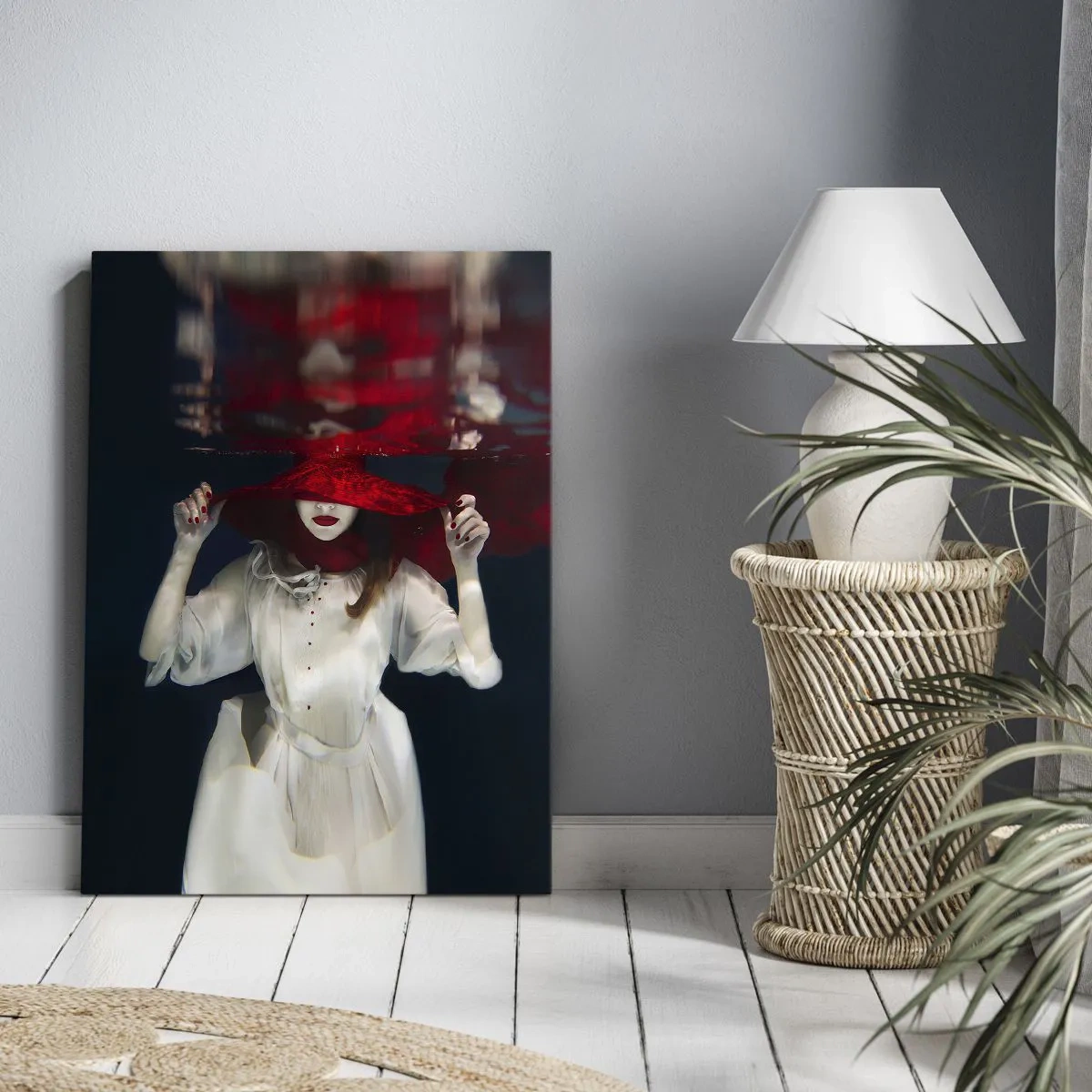 Bild auf Leinwand - Leinwandbild - Boshafte Göttin in der slawischen Mythologie - 65x120 cm