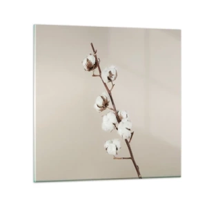 Glasbild - Bild auf glas - An der Quelle der Weichheit - 50x50 cm