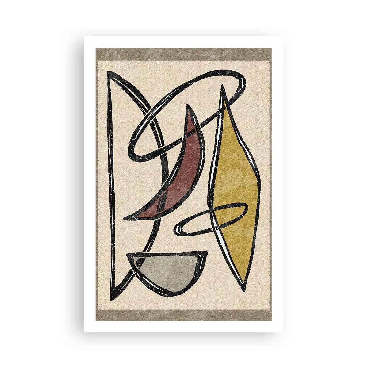 Poster - Vertikale und Horizontale - 61x91 cm