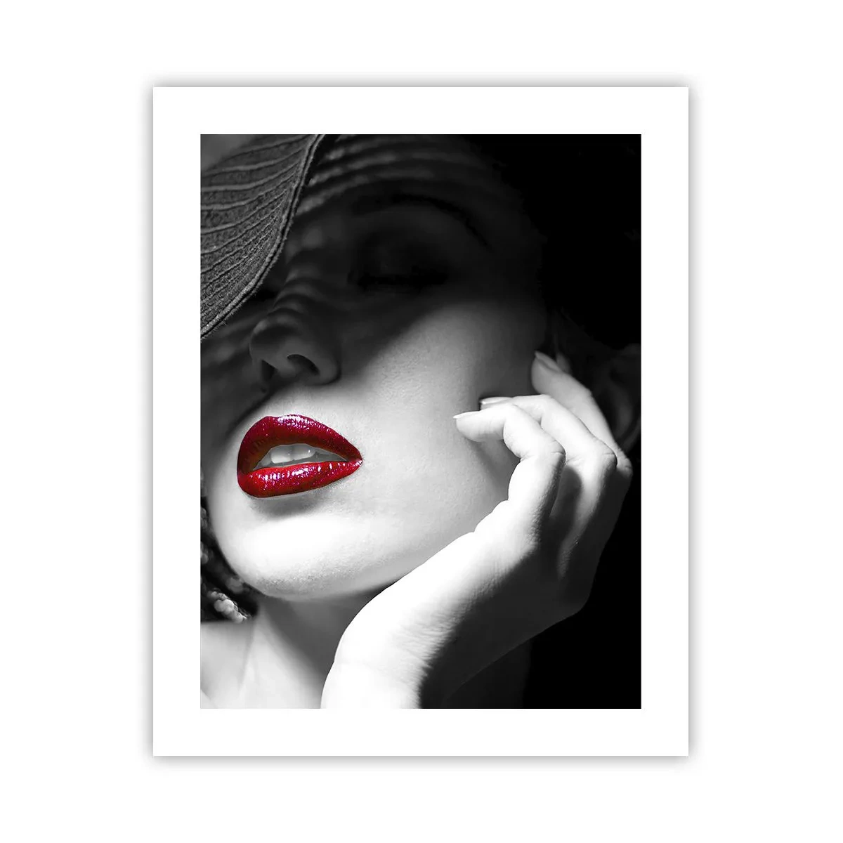 Poster - Eine Studie in Scharlachrot - 40x50 cm