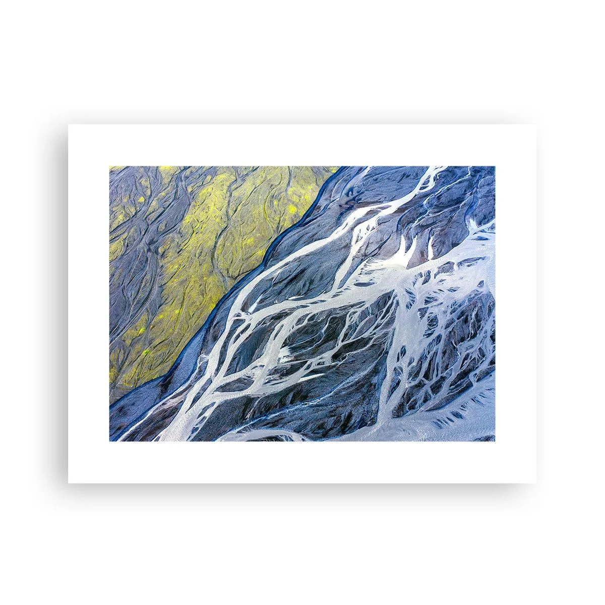 Poster - Felsmalereien der Natur - 40x30 cm