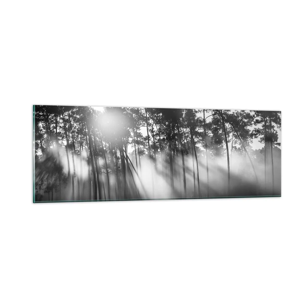 Glasbild - Bild auf glas - Unaufhaltsame Sonne - 90x30 cm